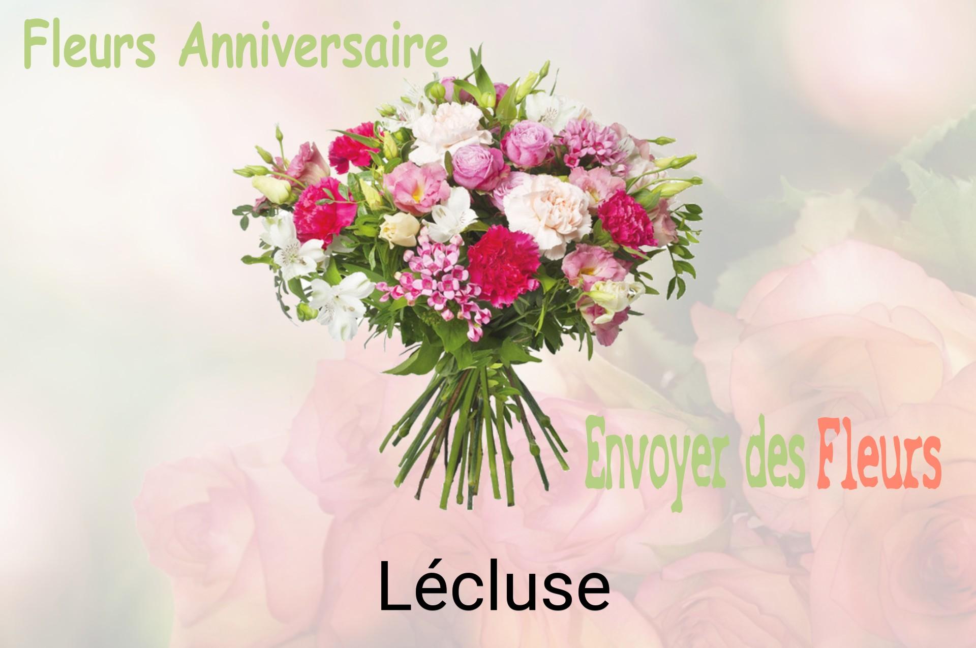 Bouquet de fleurs d’anniversaire livré à Lécluse