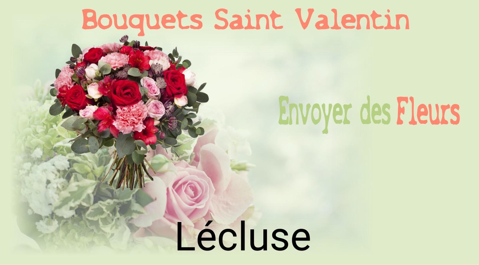 Roses de Saint-Valentin livrées à Lécluse